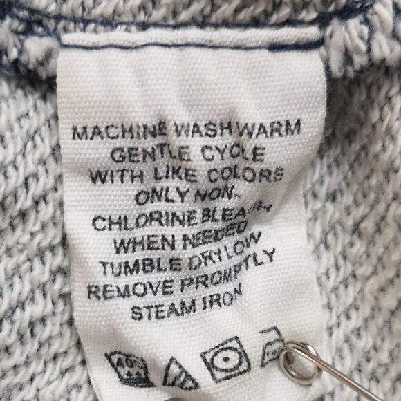 G.H. Bass & Co. Men's Size Large Navy Straight Fit Sweat Top - Picture 5 of 9